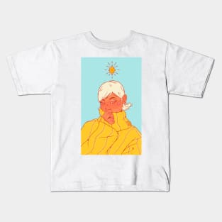 Yellow Thoughts Kids T-Shirt